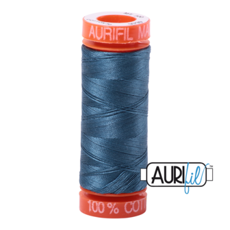 Aurifil Mako50 #4644 Smoke Blue  - 200mtr