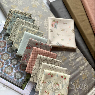 OPTIONEEL: Stoffenpakket samengesteld door De Quilt Ster