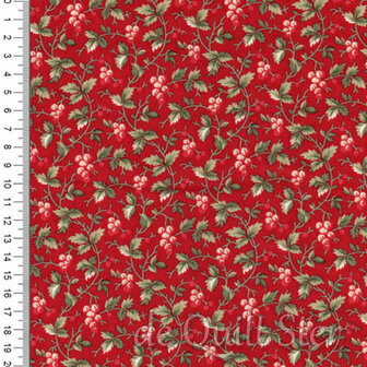 Poinsettia Plaza | Berry Leaf Crimson [44294-12]
