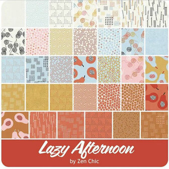 Moda Charm Pack | Lazy Afternoon by Zen Chic