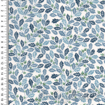 Heather and Sage | Leaves Blue [2532B]