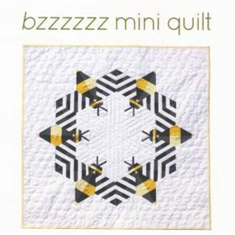 Patroon | Bzzzz Mini Quilt (bijtjes)