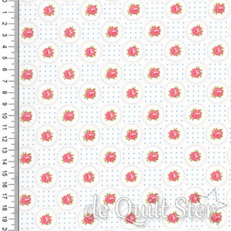 Sweet Liberty | Circles Linen White [18751-11]