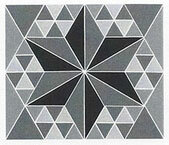 Quilt Stempel | Half Six Point Star [CRP0361]