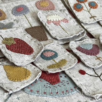 Hatched & Patched B.O.M. Quilt | A Day in Happyland by Anni Downs