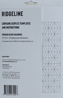 Jen Kingwell - Template set 'Ridgeline' Tempters Serie