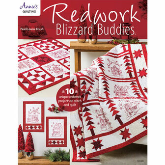 Annie&#039;s Quilting | Redwork Blizzard Buddies