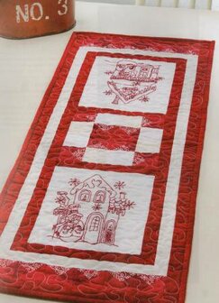 Annie&#039;s Quilting | Redwork Blizzard Buddies