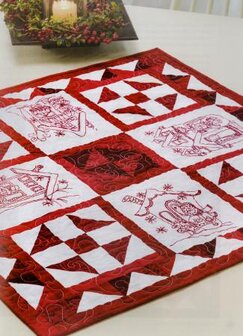 Annie&#039;s Quilting | Redwork Blizzard Buddies