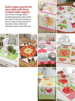 Annie&#039;s Quilting | Table Toppers for All Seasons