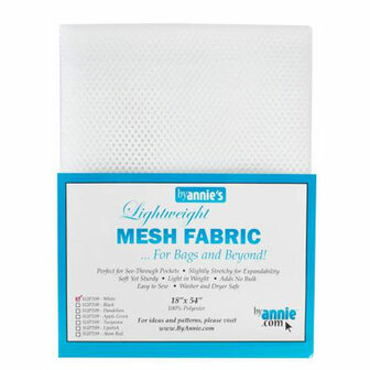 byAnnie&#039;s | Mesh Fabric - White [SUP209]