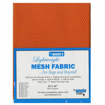 byAnnie&#039;s | Mesh Fabric - Pumpkin [SUP209]