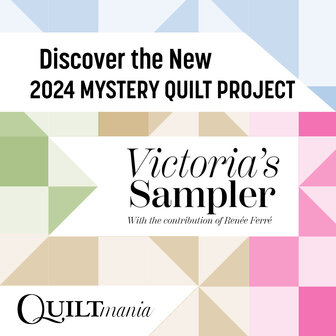 Quiltmania Mystery 2024 | &#039;Victoria&#039;s Sampler&#039;