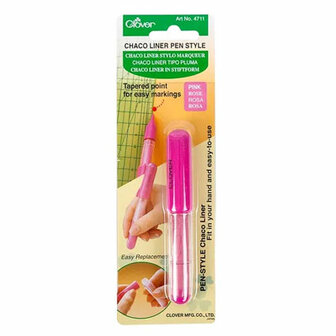 Clover Chaco Liner Pen roze [4711]