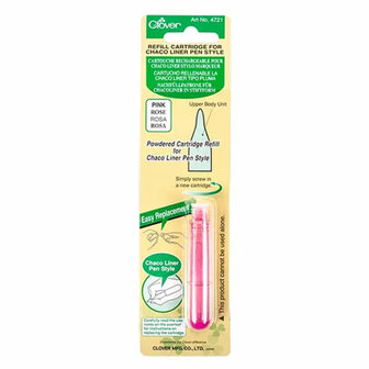 Clover Chaco Liner Pen roze NAVULLING [4721]