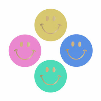 Sluitstickers | Smiley - 8stuks