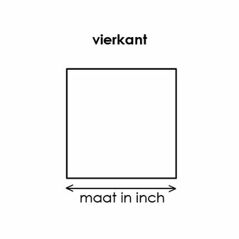 Template I-Spy | Vierkant 1inch [TempVier100]