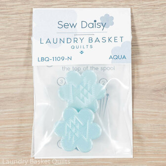 Sew Daisy | Aqua by Laundry Basket Quilts