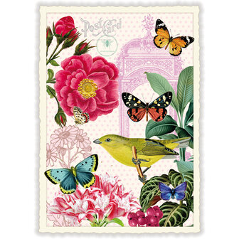 Edition Tausendsch&ouml;n | Ansichtkaart A6 | Gele Vink [PK905]