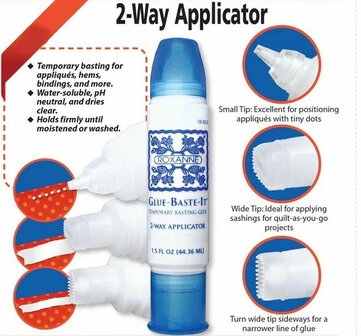 Roxanne Basting Glue (applicatie) 1,5oz (45ml) EZ Squeeze
