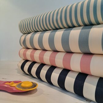 Big Stripe | 7/8inch navy/creme [88610]