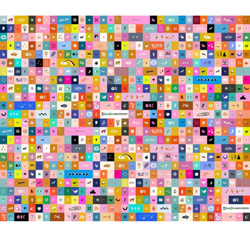 Ruby Star Society | Panel &#039;Selvedge Magic&#039; Icons [5181-11] 