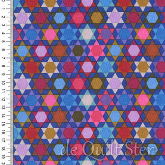 Piecework| Hexagon Star Blue [AMT112]