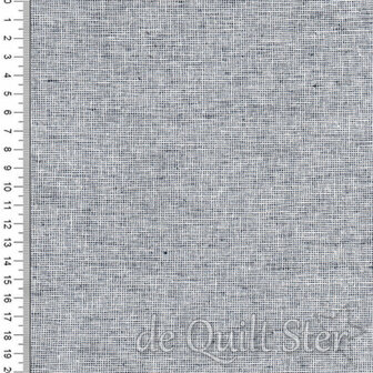 COUPON Essex | Yarn Dyed Homespun Indigo [E114-1178] Linnen 32x110cm