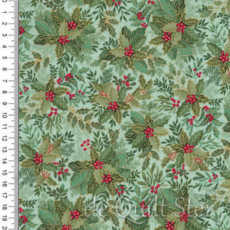 Good Tidings | Holly Bush Mid Green [107G5]