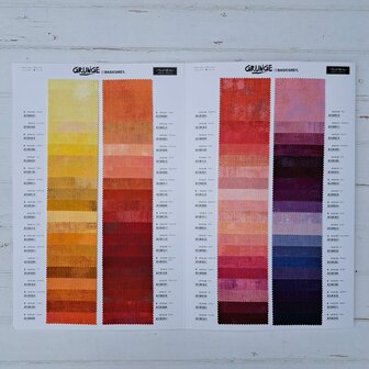 Grunge | Kleurenkaart / Color Card v02/2025
