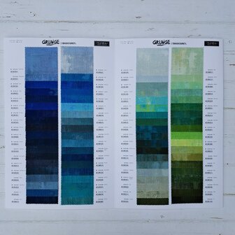 Grunge | Kleurenkaart / Color Card v02/2025
