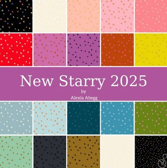 Moda Charm Pack | Starry 2025 by Ruby Star Society