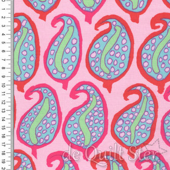 Kaffe Fassett Collective | Pasha Paisley Pink [BM096]