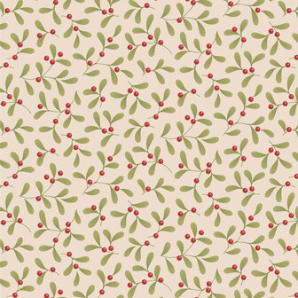 Tilda Merry Little Christmas | Mistletoe Cream [100639]
