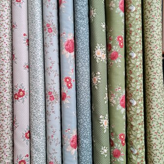 Bundel | Merry Little Christmas Blue &amp; Greens 10x F8