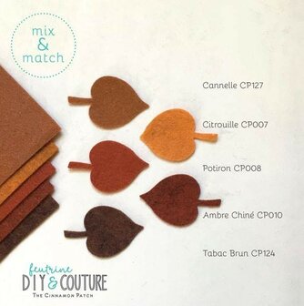 Cinnamon Patch Wolvilt | Amber [CP010]