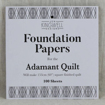 Jen Kingwell - Foundation Piecing Papers &#039;Adamant Quilt&#039; 