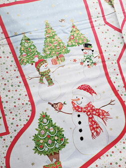 Kerstpanel | Jolly St Nick Stocking (Kerstsok) [129]