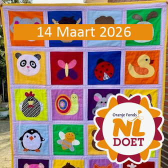 NL Doet | Naaien voor Stichting Knuffeldekens