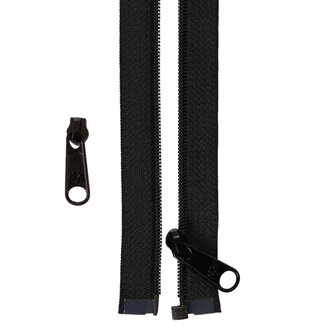 ByAnnie Rits | 50inch -  Black [ZIP50-105] | Seperating Zipper