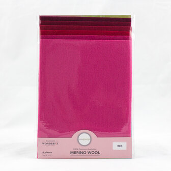 Sue Spargo Merino Wol Packs | 1/32 - Red [SWP32]
