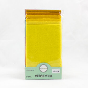 Sue Spargo Merino Wol Packs | 1/64 - Yellow [SWP64]