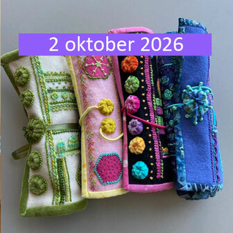 Workshop | Naaldenrol, Borduren &aacute; la Sue Spargo - Fanny Eikelenboom