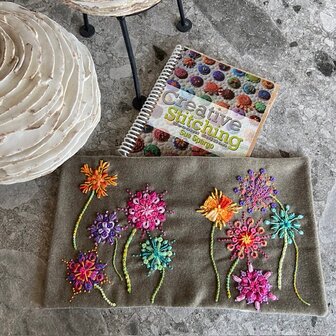 Workshop | Creative Cover, Borduren &aacute; la Sue Spargo - Fanny Eikelenboom