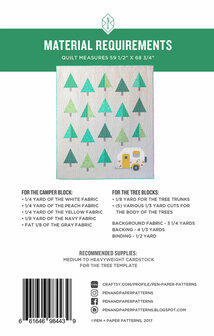 Pen + Paper Patterns | Up North Quilt [PAP105]