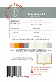 Pen + Paper Patterns | Book Nook [PPP36]