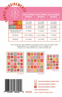 Pen + Paper Patterns | Hello Spring [PPP37]