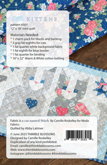 Thimble Blossoms Pattern | Little Kittens [301]
