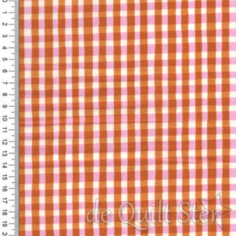 Ruby Star Society | Egg and Friends - Tablecloth Print Honey &amp; Pink [3096-14]