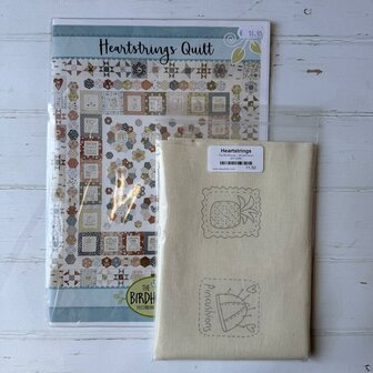 The Birdhouse | Stitchery Panel - Heartstrings Quilt [3286]